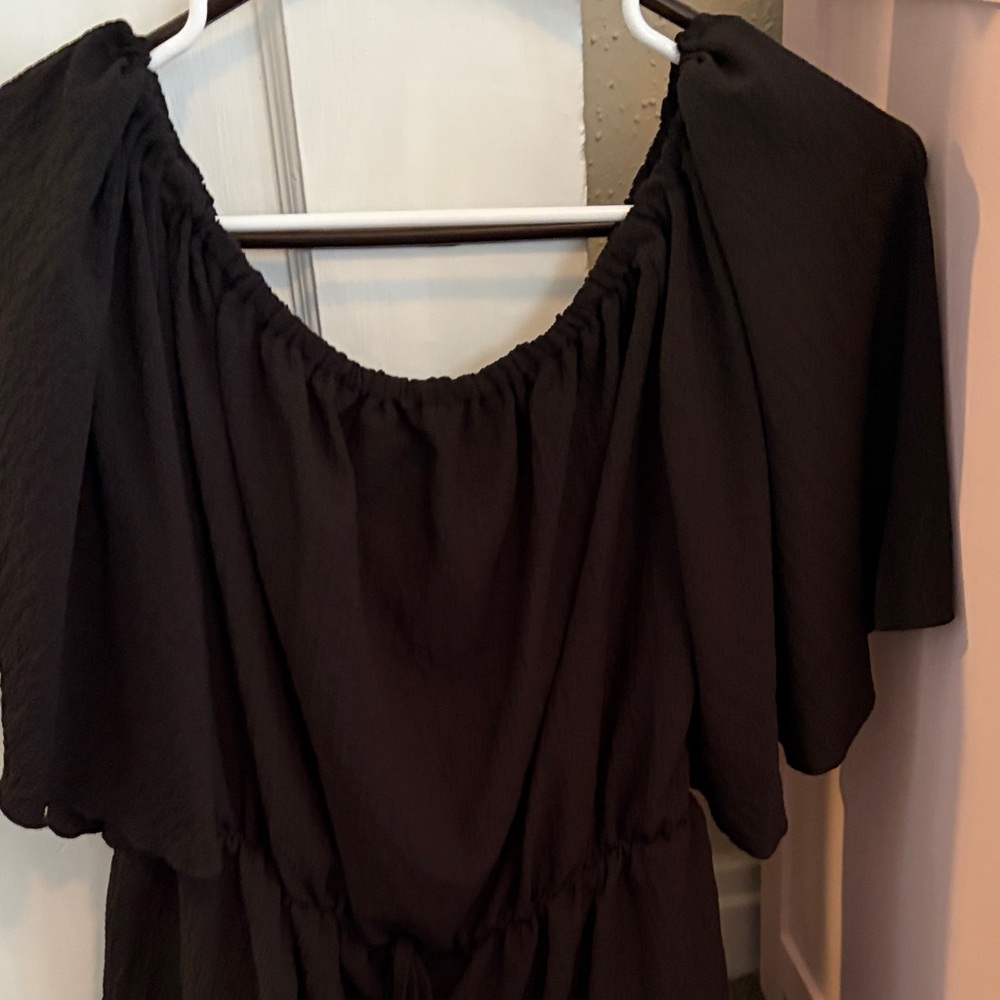Elegant Black Women's Dress